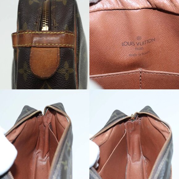 LOUIS VUITTON Monogram Compiegne 28 Clutch Bag M51845 LV Auth 83111 - Picture 13 of 14